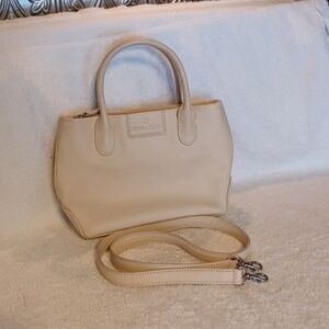Etienne Aigner purse beige color genuine leather small shoulder bag